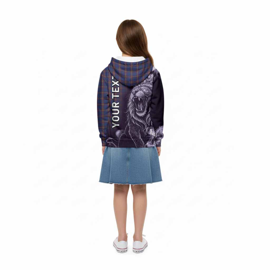 MacLaine (McLaine) Tartan Kid Hoodie Roaring Lion Heritage