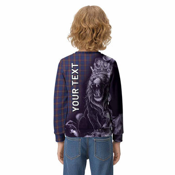 MacLaine (McLaine) Tartan Kid Knitted Sweatshirt Roaring Lion Heritage