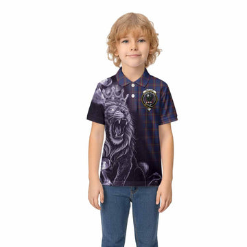 MacLaine (McLaine) Tartan Kid Polo Shirt Roaring Lion Heritage