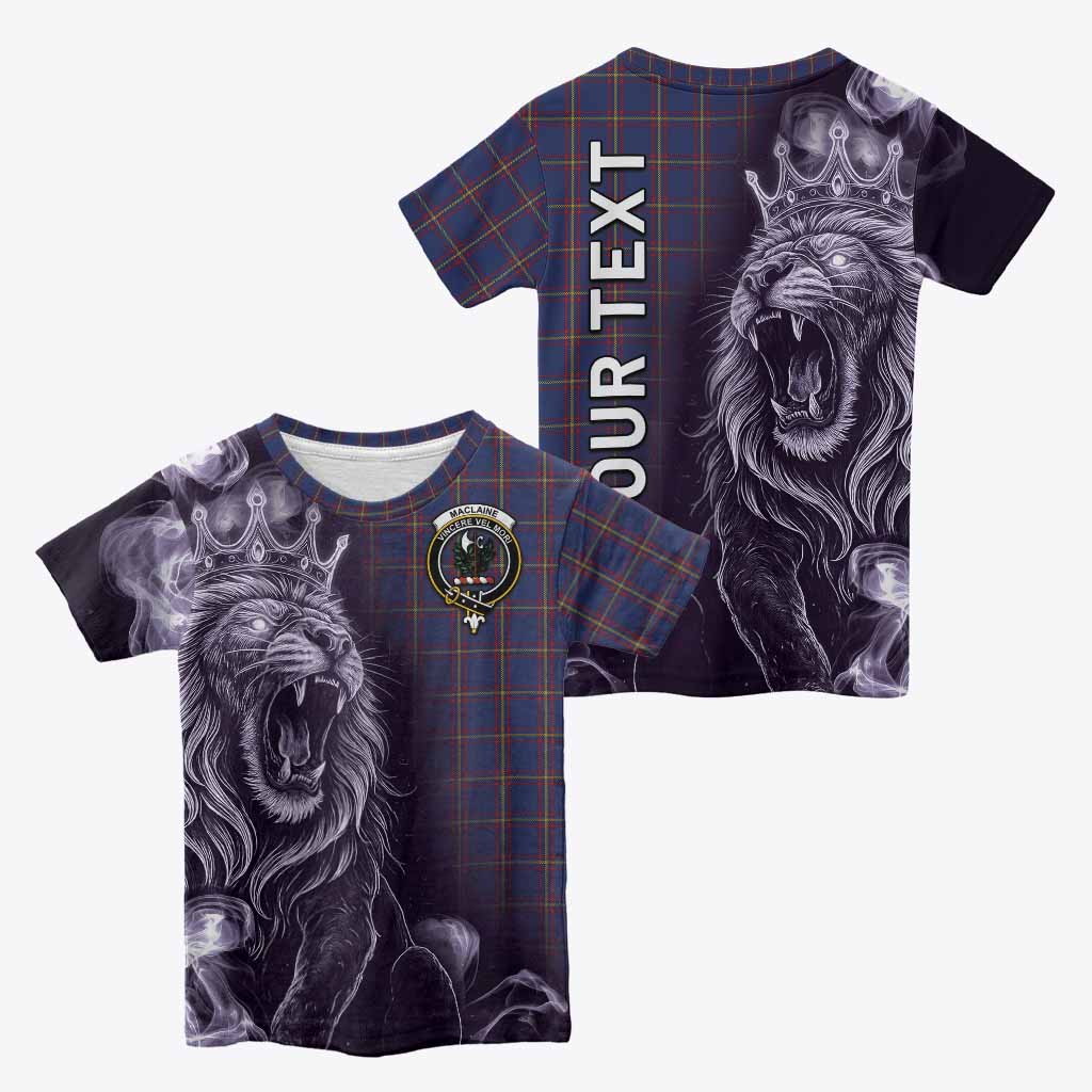 MacLaine (McLaine) Tartan Kid T-shirt Roaring Lion Heritage