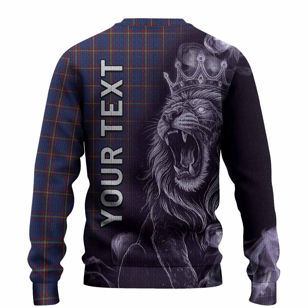 MacLaine (McLaine) Tartan Knitted Sweater Roaring Lion Heritage