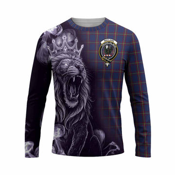 MacLaine (McLaine) Tartan Long Sleeve T-Shirt Roaring Lion Heritage