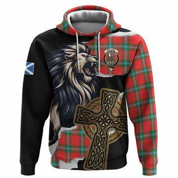 MacLaine (McLaine) Tartan Scottish Hoodie Lion Celtic Heritage