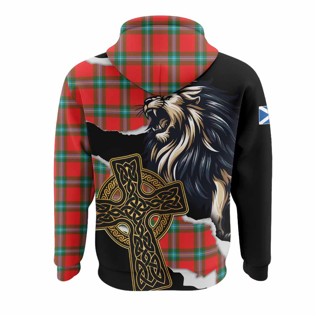 MacLaine (McLaine) Tartan Scottish Hoodie Lion Celtic Heritage