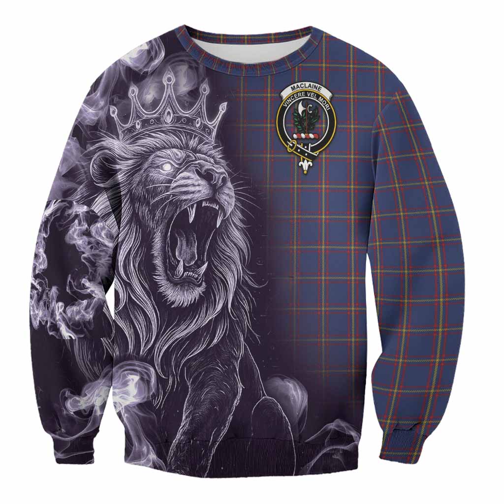 MacLaine (McLaine) Tartan Sweatshirt Roaring Lion Heritage