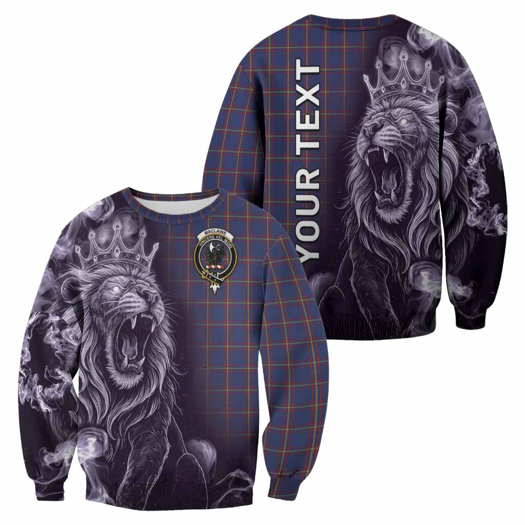 MacLaine (McLaine) Tartan Sweatshirt Roaring Lion Heritage
