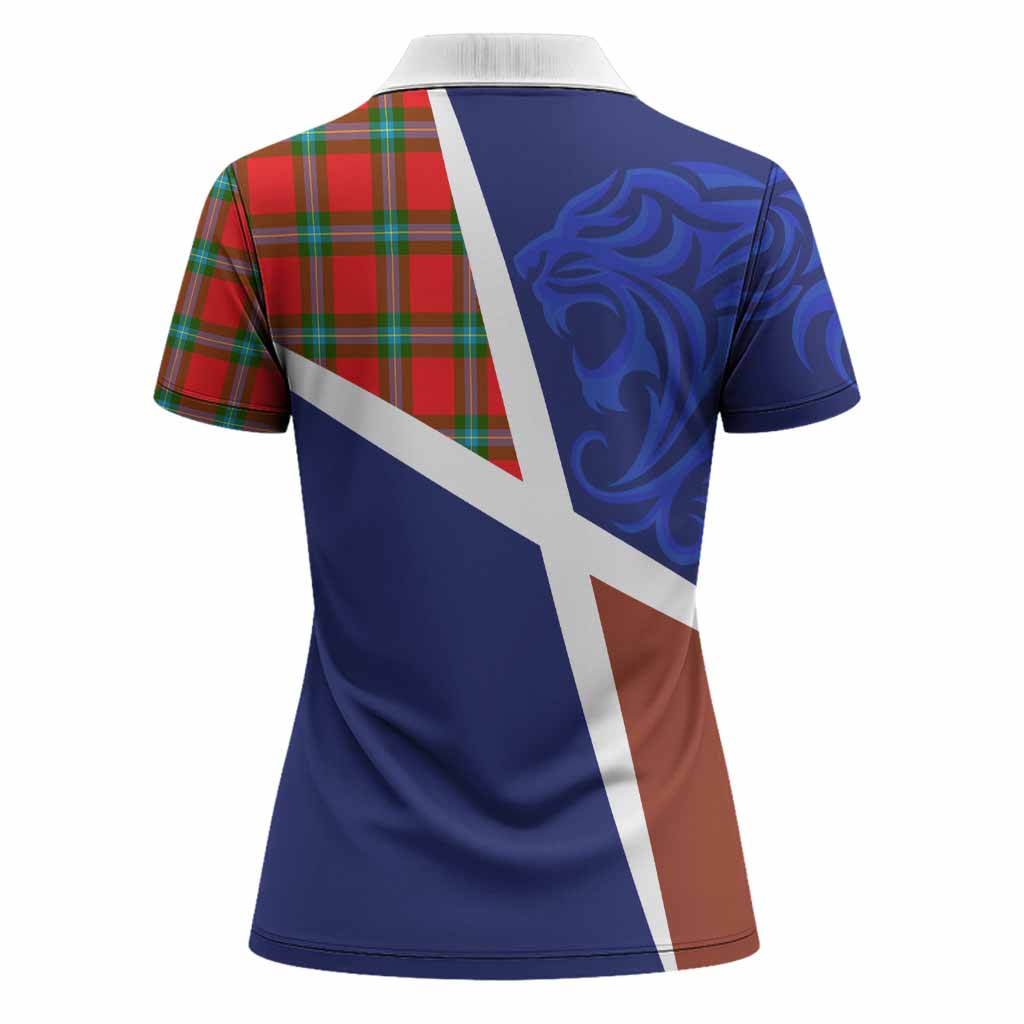 MacLaine (McLaine) The Scottish Football Crest Women Polo Shirt Lion-Tartan Army