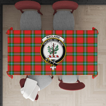 maclaine-of-loch-buie-tatan-tablecloth-with-family-crest