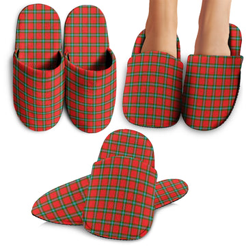 MacLaine of Loch Buie Tartan Home Slippers - Tartanvibesclothing