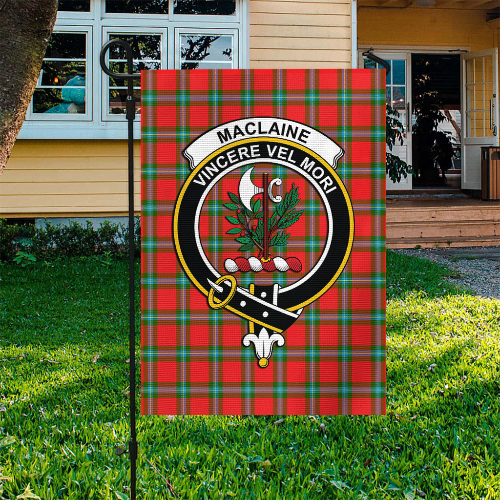 MacLaine (McLaine) Tartan Flag with Family Crest - Tartan Vibes Clothing