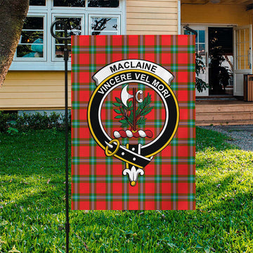 MacLaine (McLaine) Tartan Flag with Family Crest - Tartan Vibes Clothing