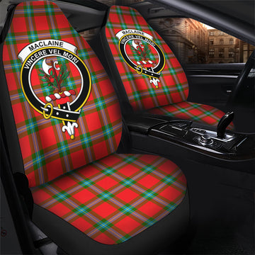 MacLaine of Loch Buie Tartan Car Seat Cover with Family Crest - Tartanvibesclothing