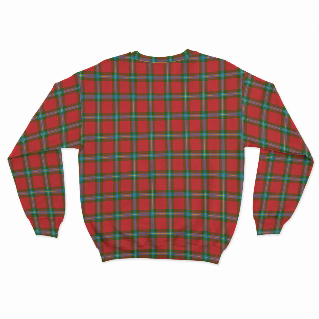 MacLaine (McLaine) Tartan Sweatshirt with Family Crest - Tartan Vibes Clothing