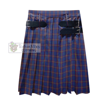 MacLaine of Lochbuie Tartan Men's Pleated Skirt - Fashion Casual Retro Scottish Kilt Style