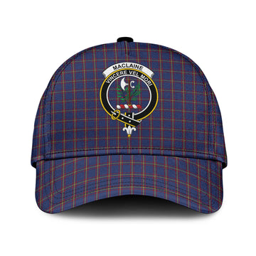 MacLaine of Lochbuie Tartan Classic Cap with Family Crest