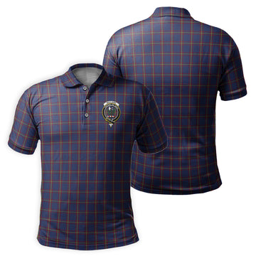 MacLaine of Lochbuie Tartan Men's Polo Shirt with Family Crest