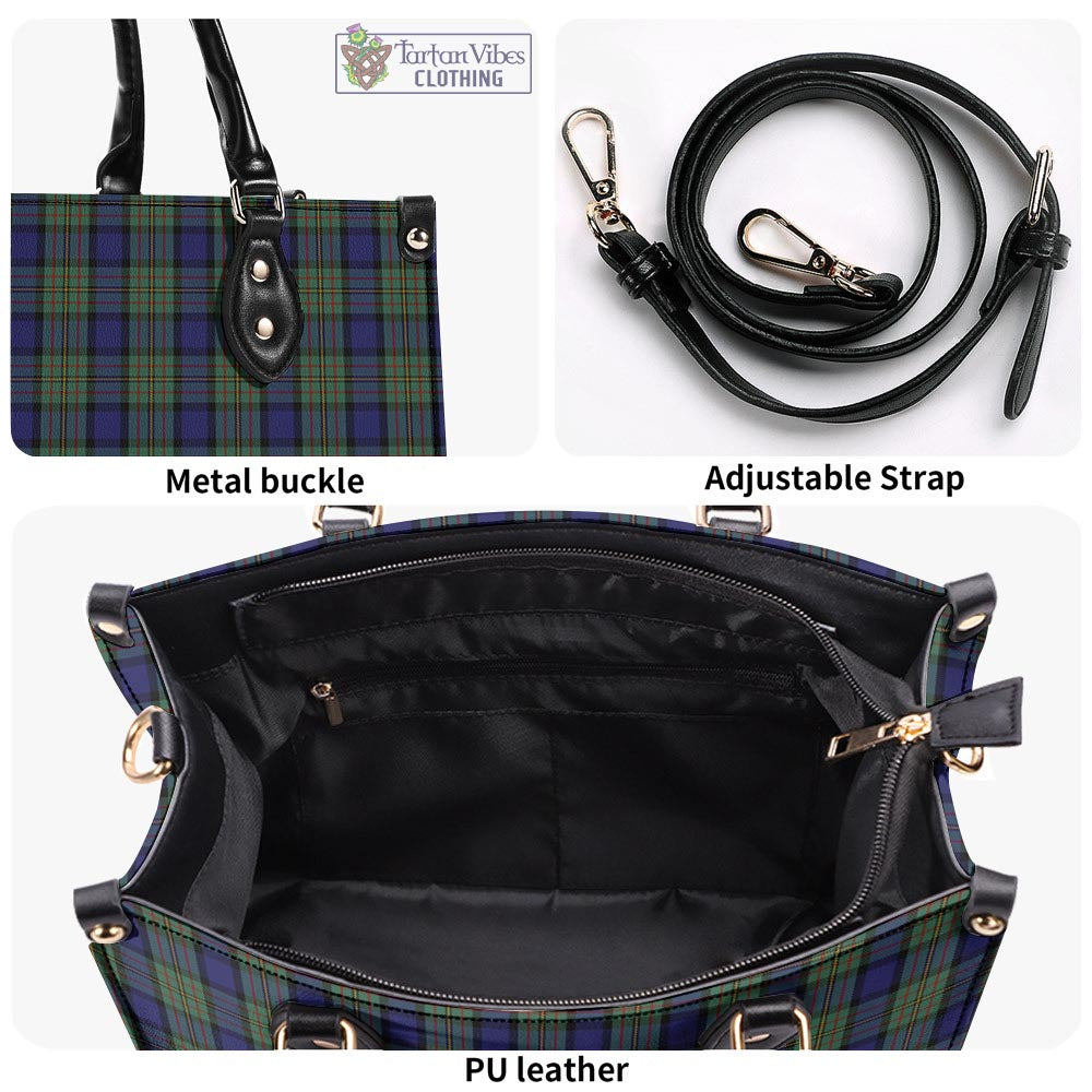 Tartan Vibes Clothing MacLaren Tartan Luxury Leather Handbags