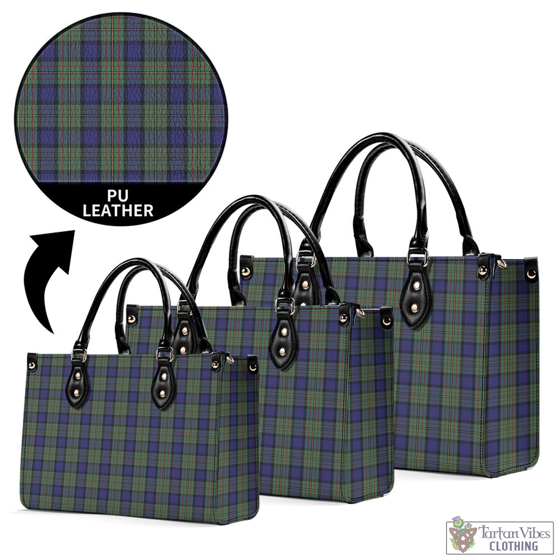 Tartan Vibes Clothing MacLaren Tartan Luxury Leather Handbags