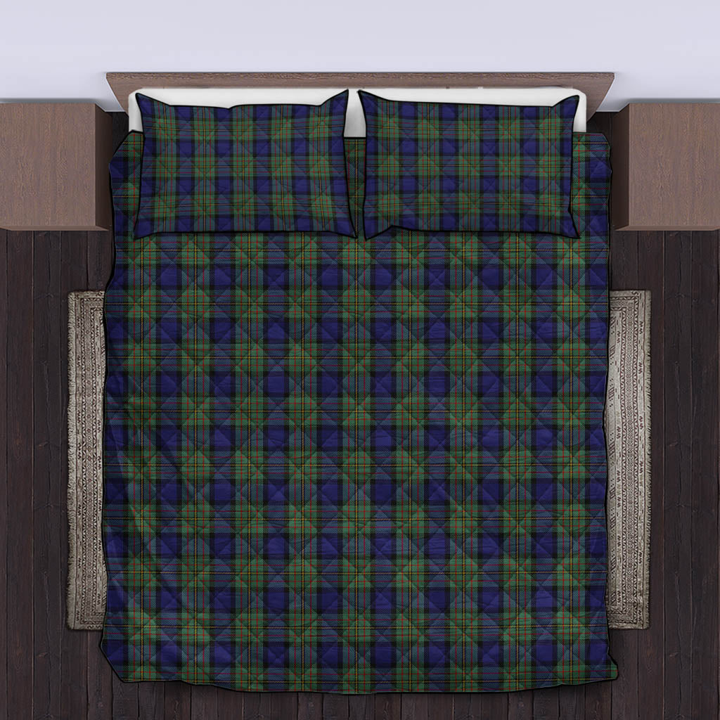 MacLaren (McLaren) Tartan Quilt Bed Set King - Tartan Vibes Clothing