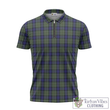Tartan Vibes Clothing MacLaren Tartan Zipper Polo Shirt