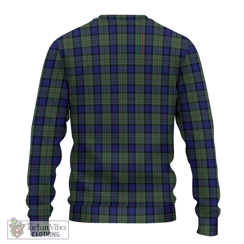 MacLaren (McLaren) Tartan Knitted Sweater with Family Crest DNA In Me Style - Tartanvibesclothing Shop