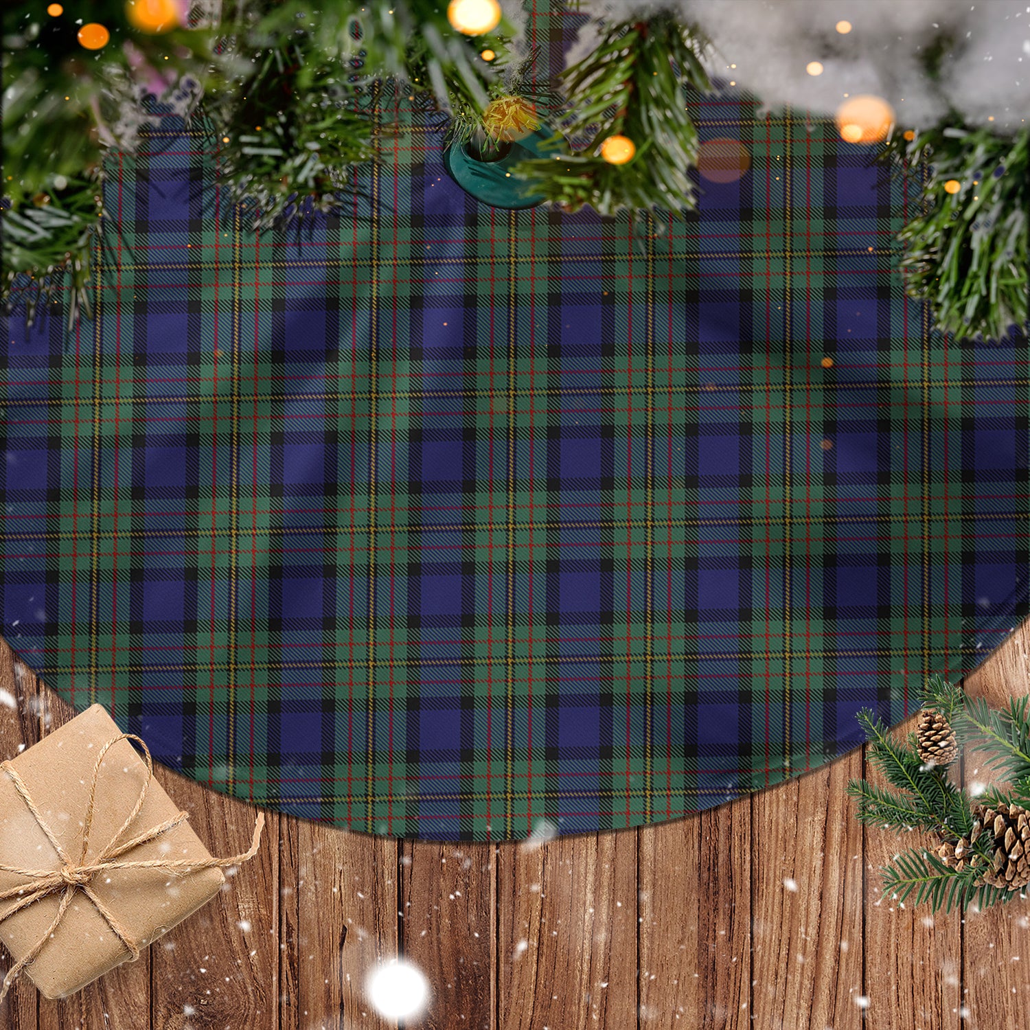 MacLaren Tartan Christmas Tree Skirt - Tartanvibesclothing