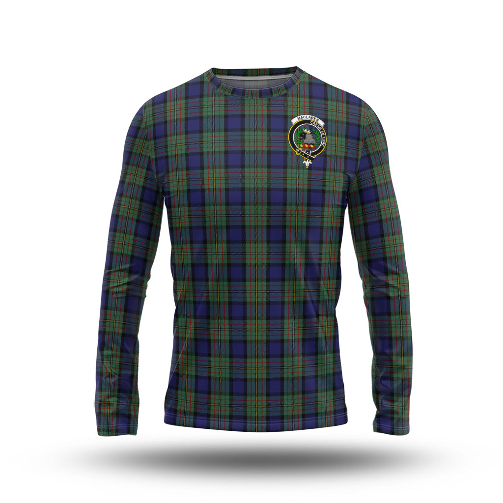 maclaren-tartan-long-sleeve-t-shirt-with-family-crest