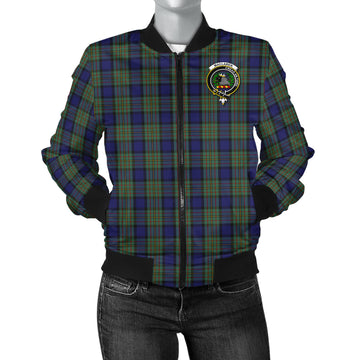 MacLaren (McLaren) Tartan Bomber Jacket with Family Crest
