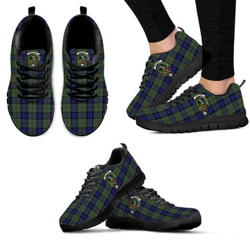 MacLaren (McLaren) Tartan Sneakers with Family Crest