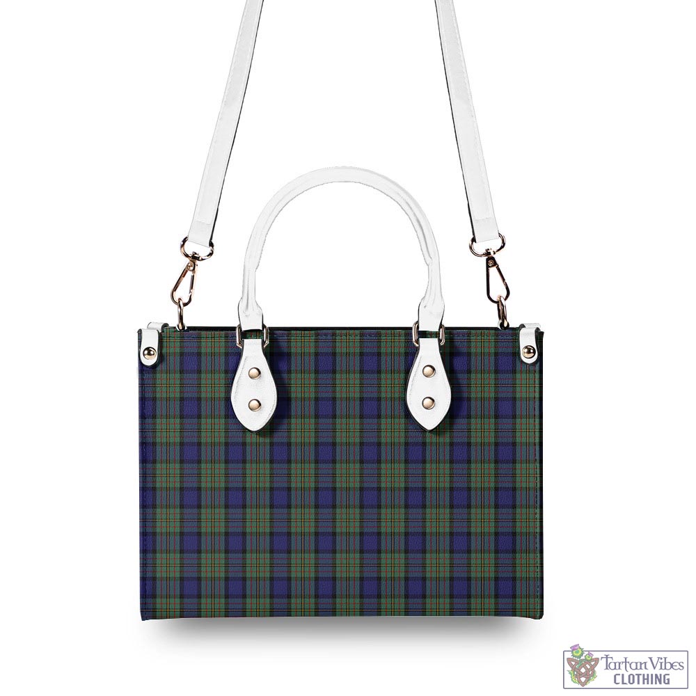 Tartan Vibes Clothing MacLaren Tartan Luxury Leather Handbags