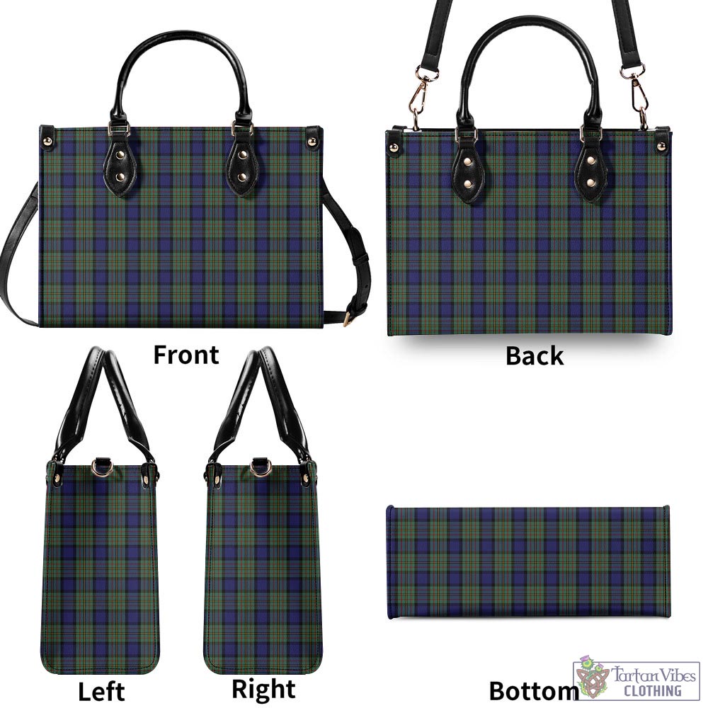 Tartan Vibes Clothing MacLaren Tartan Luxury Leather Handbags