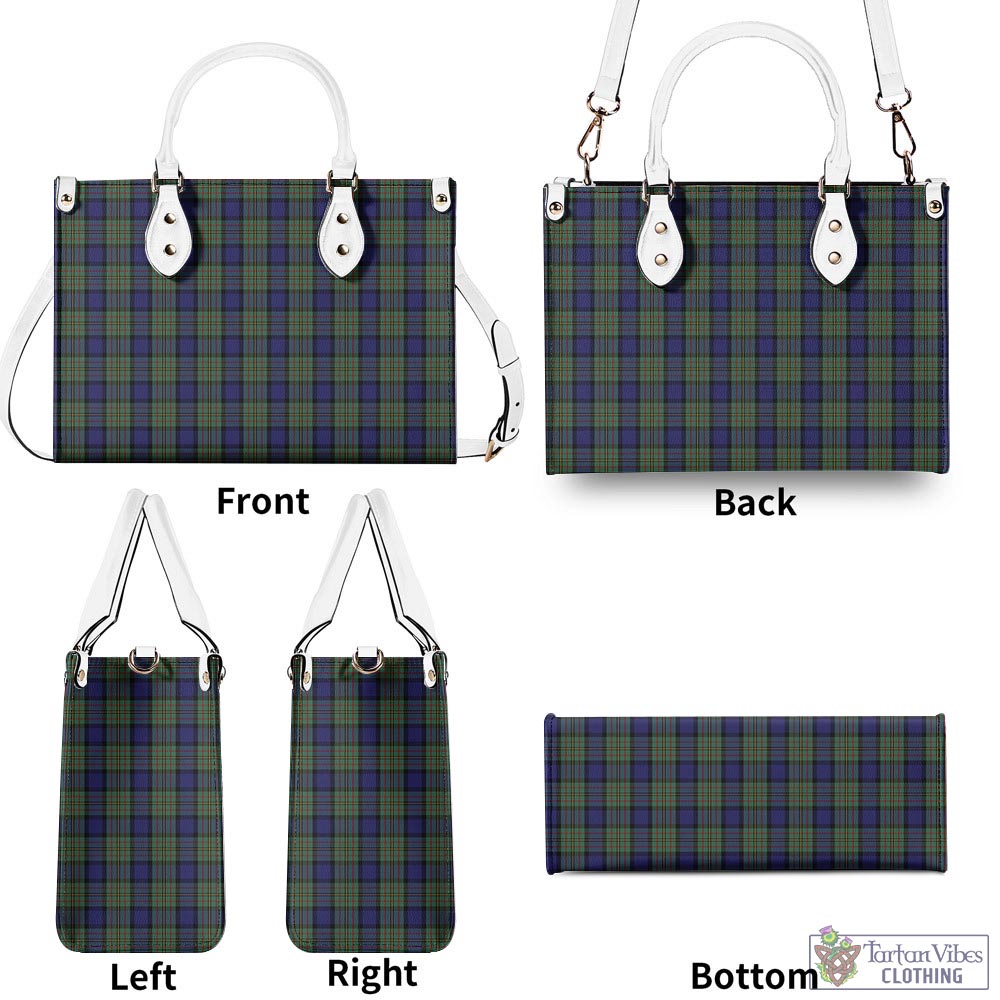 Tartan Vibes Clothing MacLaren Tartan Luxury Leather Handbags