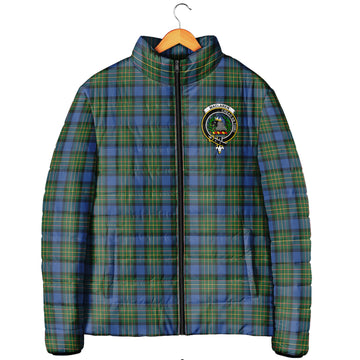 MacLaren Ancient Tartan Padded Jacket with Family Crest
