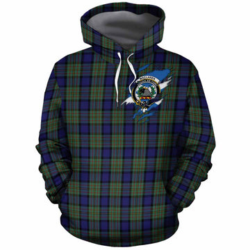 MacLaren (McLaren) Clan Crest In Me Tartan Cotton Hoodie Scotland Flag Style
