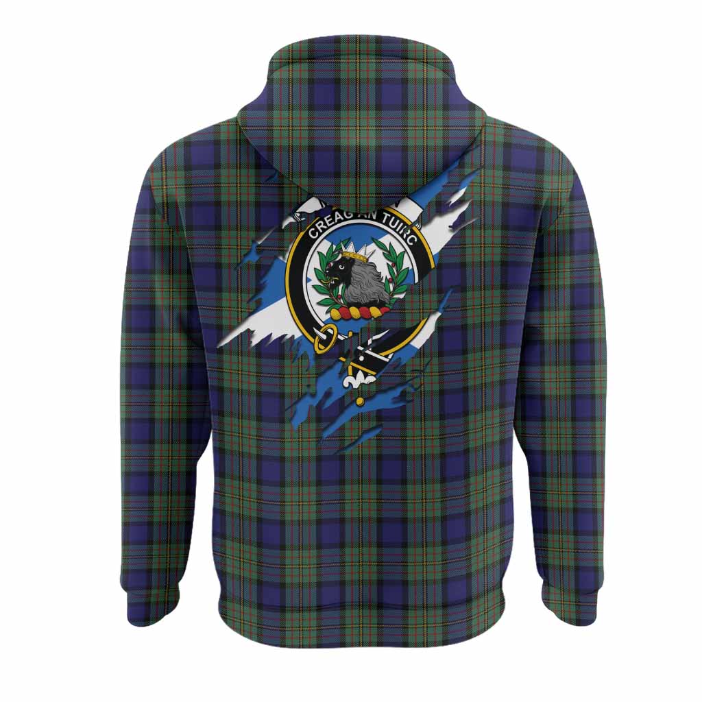 MacLaren (McLaren) Clan Crest In Me Tartan Hoodie Scotland Flag Style