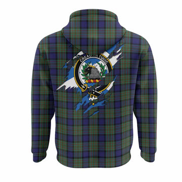 MacLaren (McLaren) Clan Crest In Me Tartan Hoodie Scotland Flag Style