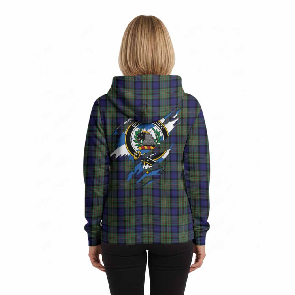 MacLaren (McLaren) Clan Crest In Me Tartan Hoodie Scotland Flag Style