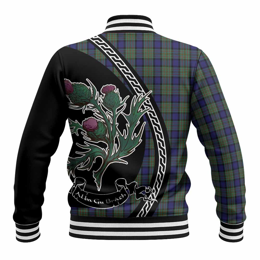 MacLaren (McLaren) Family Crest Tartan Baseball Jacket Alba Thistle Inspired - Tartan Vibes Clothing