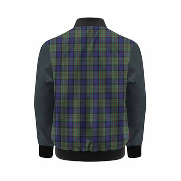 MacLaren (McLaren) Tartan Accent Kid Bomber Jacket with Family Crest