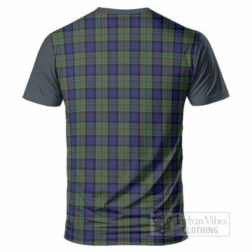 MacLaren (McLaren) Tartan Accent T-Shirt with Family Crest