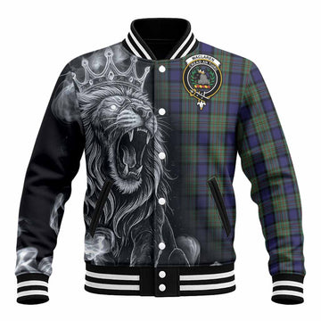 MacLaren (McLaren) Tartan Baseball Jacket Roaring Lion Heritage