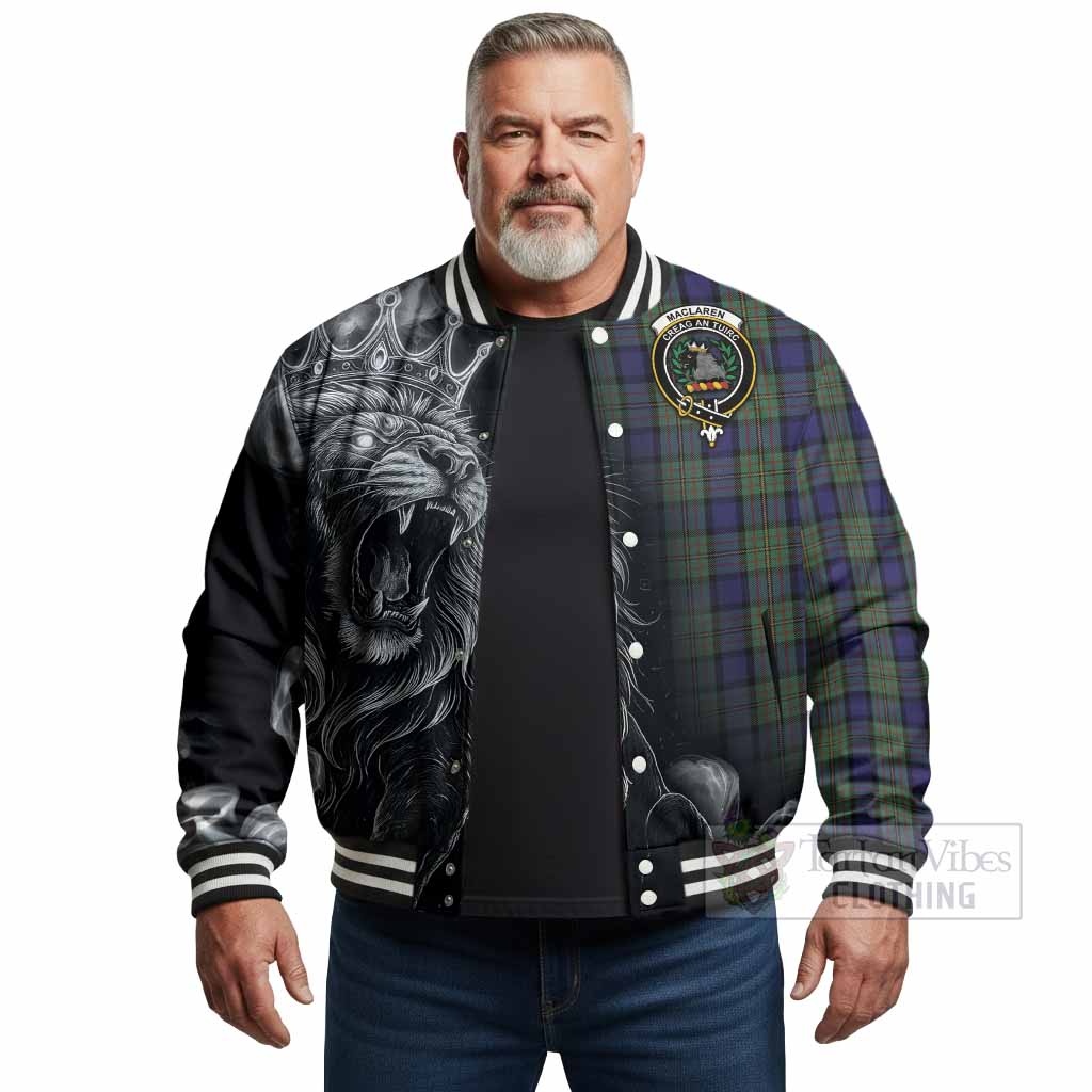 MacLaren (McLaren) Tartan Baseball Jacket Roaring Lion Heritage
