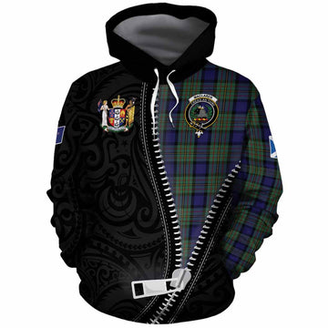 MacLaren (McLaren) Tartan Cotton Hoodie New Zealand Pattern Unique Zipper Stylized
