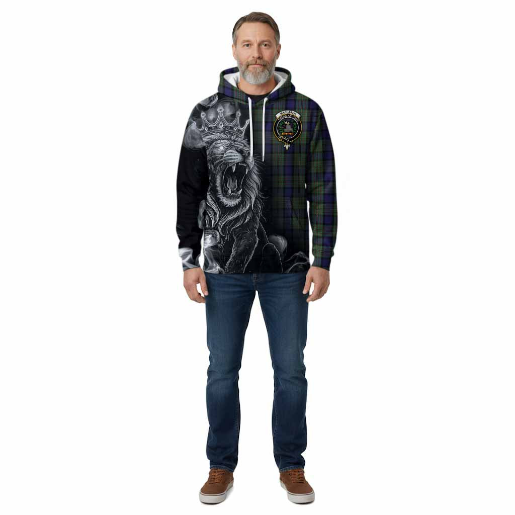 MacLaren (McLaren) Tartan Cotton Hoodie Roaring Lion Heritage