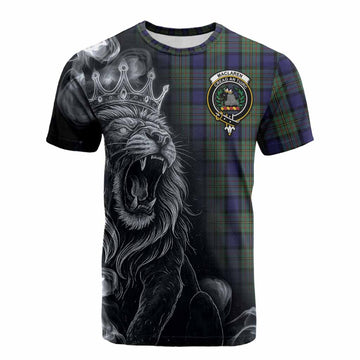 MacLaren (McLaren) Tartan Cotton T-shirt Roaring Lion Heritage