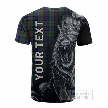 MacLaren (McLaren) Tartan Cotton T-shirt Roaring Lion Heritage