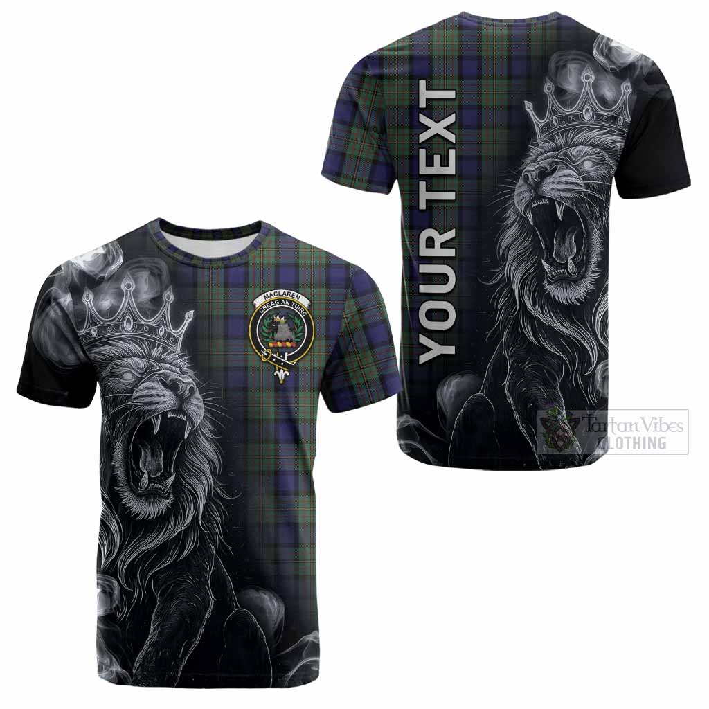 MacLaren (McLaren) Tartan Cotton T-shirt Roaring Lion Heritage