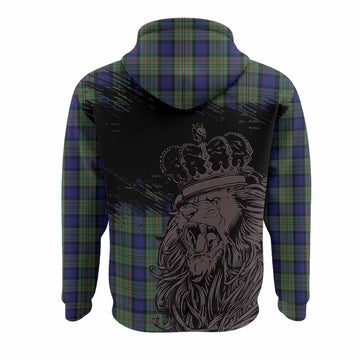 MacLaren (McLaren) Tartan Crest Hoodie Crowned Lion Heritage Style