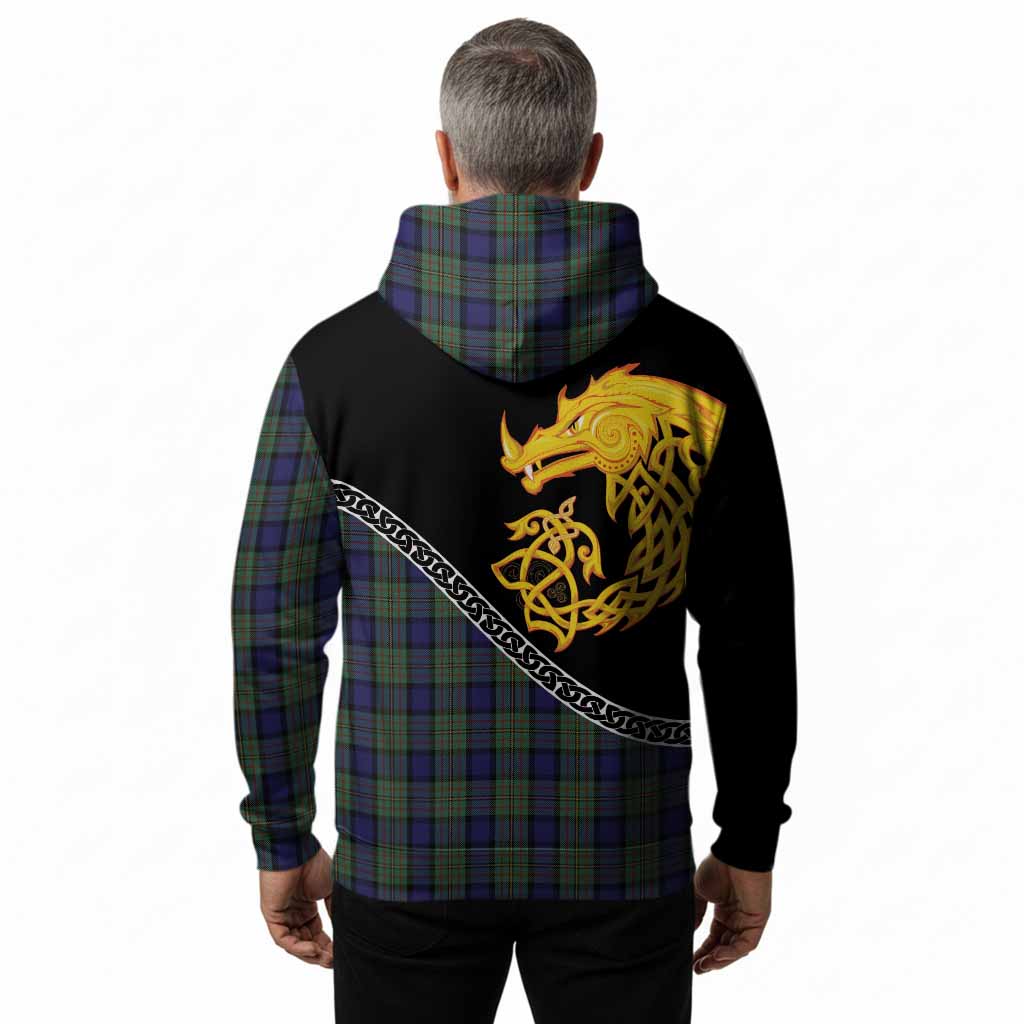 MacLaren (McLaren) Tartan Crest Hoodie Legendary Dragon Knot Half Style