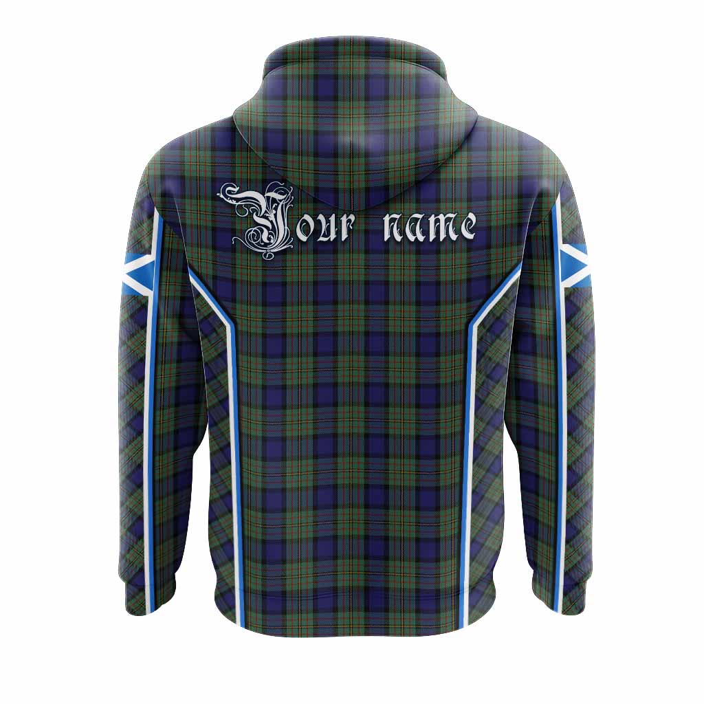 MacLaren (McLaren) Tartan Crest Hoodie Scotland Coat of Arm Flag Style - Tartan Vibes Clothing